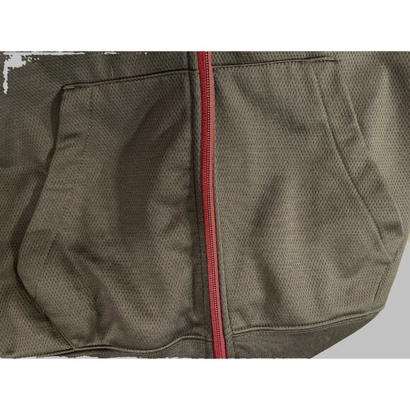 Colosseum Colorado Avalanche Youth L (16/18) Full-Zip Hoodie Jacket Red & Gray c - Picture 3 of 11